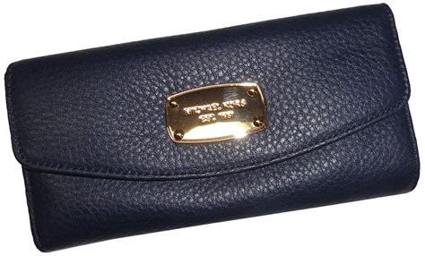 michael kors jet set item slim flap leather wallet|overstock Michael Kors Wallet.